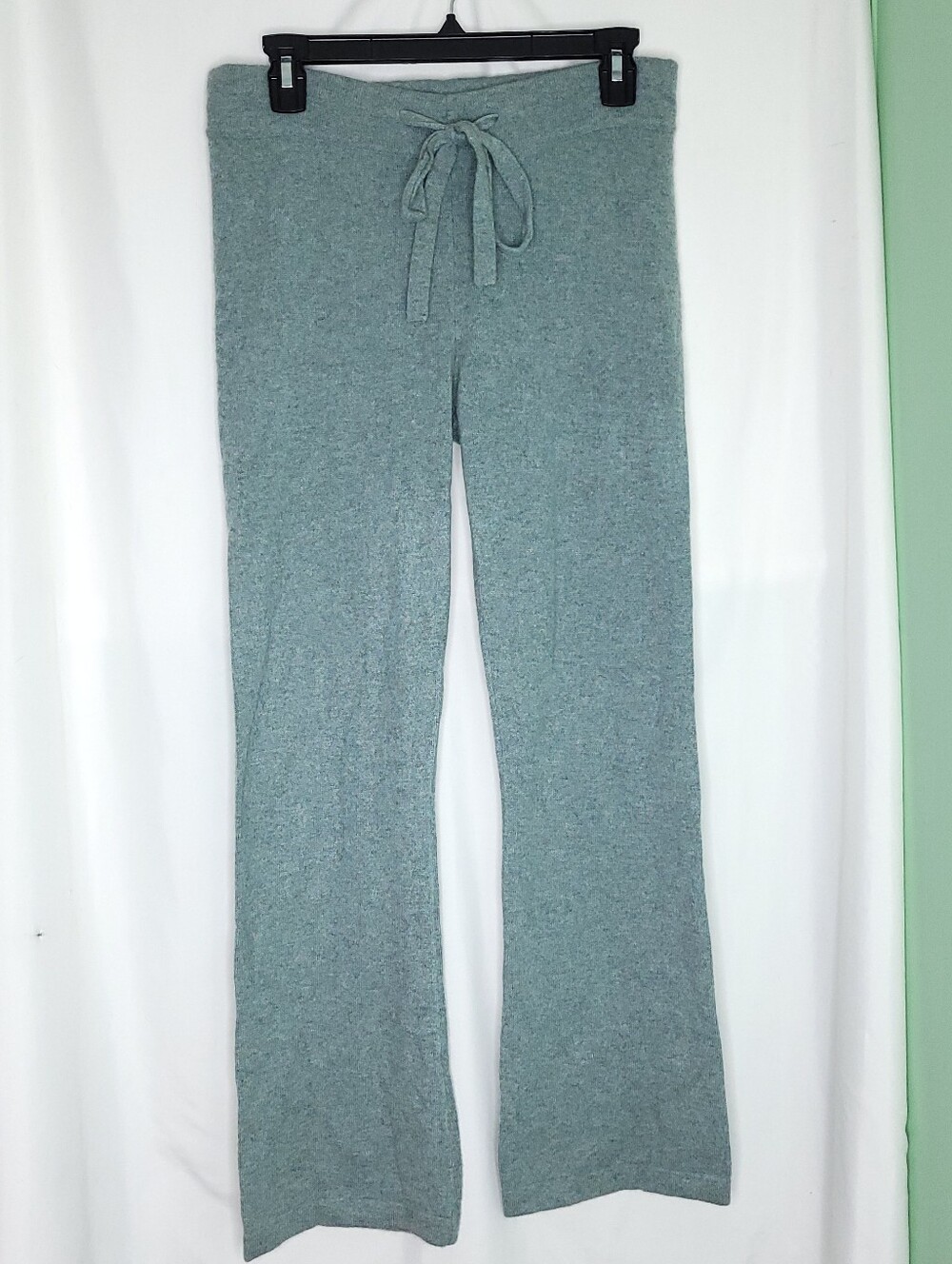 27 MILES Women's Cashmere Pull On Drawstring Pants MEDIUM